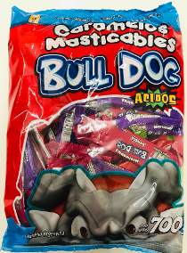 Car. Masticable Bulldog 100u 700gr