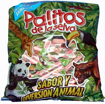 Car. Masticable Palito Selva Bolsa 660gr