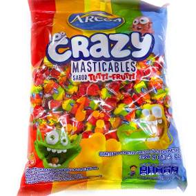Car. Masticables Arcor Crazy 120u