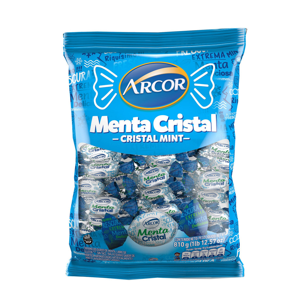 Car. Menta Cristal 935gr 180u