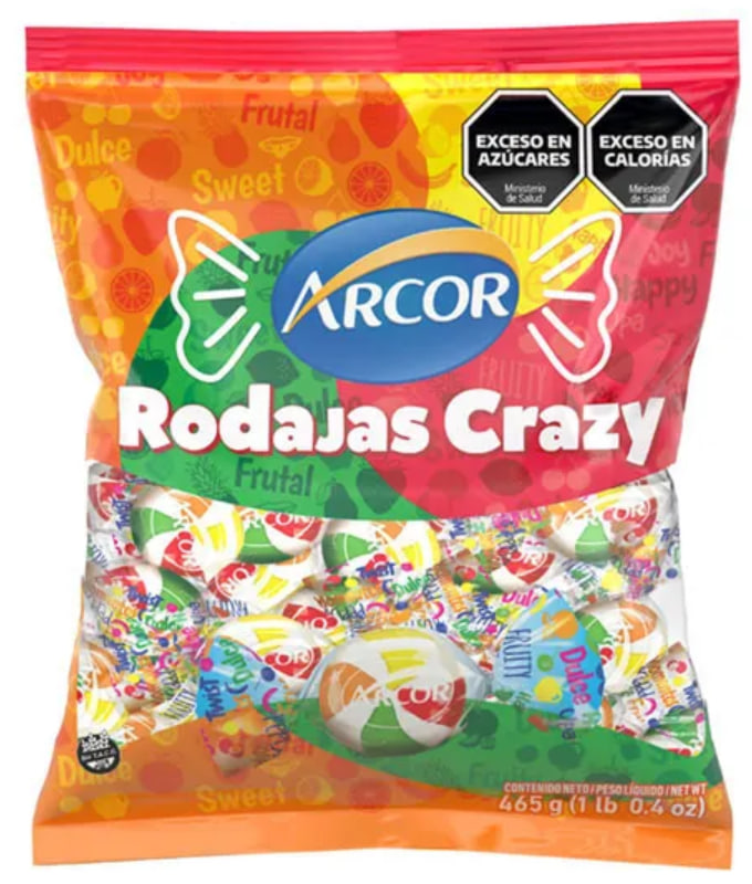 Car. Rodajas Crazy 465gr 99u
