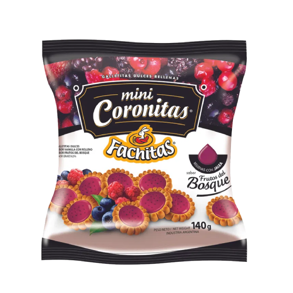 Gall. Coronitas 140gr Frutos Rojos