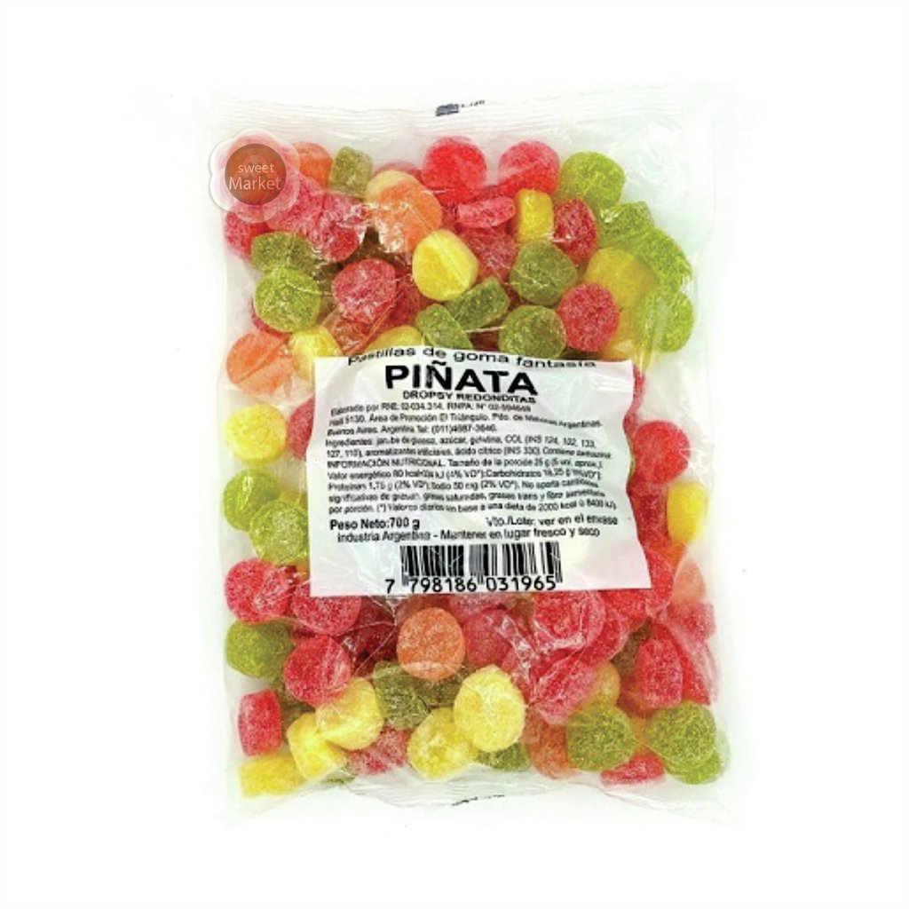 Gom. Surtidas Piñata 700gr