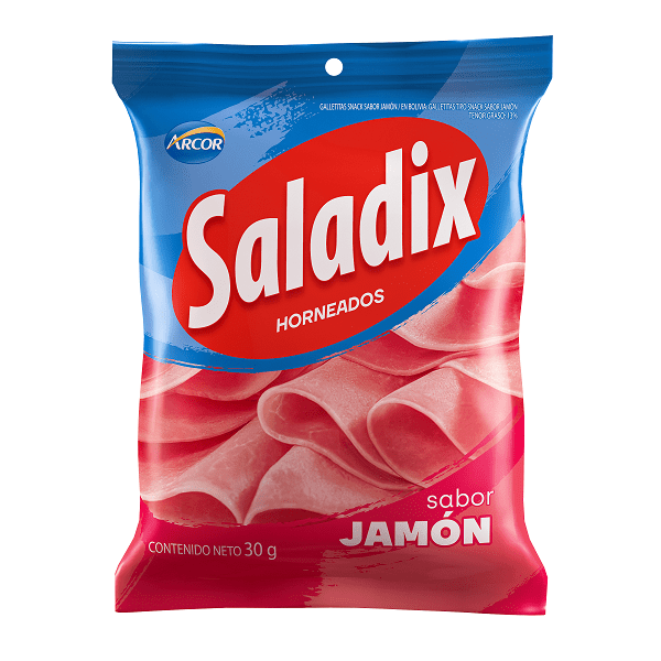 Saladix Tira 30gr X6 Jamon