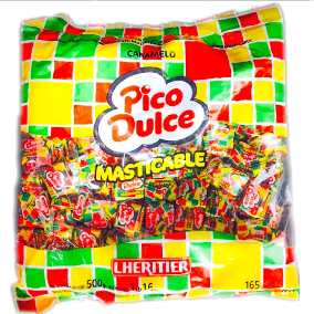 Car. Pico Dulce Masticable 500g 165u