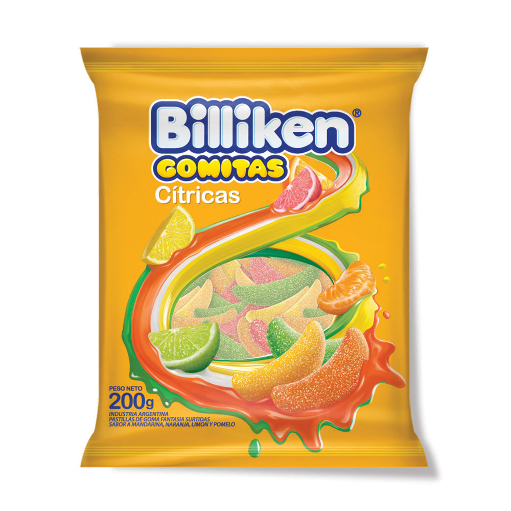 Gom. Billiken Citricos Surtido 800gr
