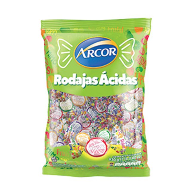 Car. Rodajas Acidas Surtidas 930gr
