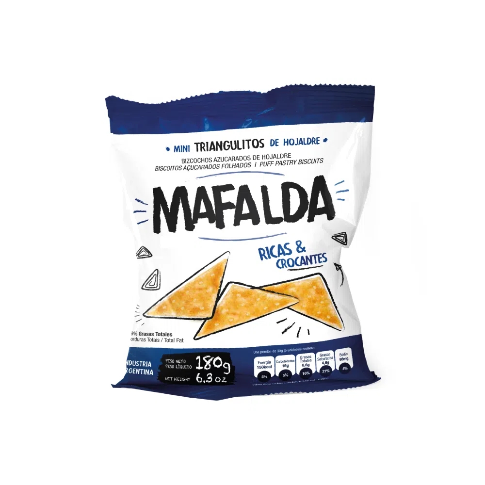 Mafalda Mini Triangulo 180gr