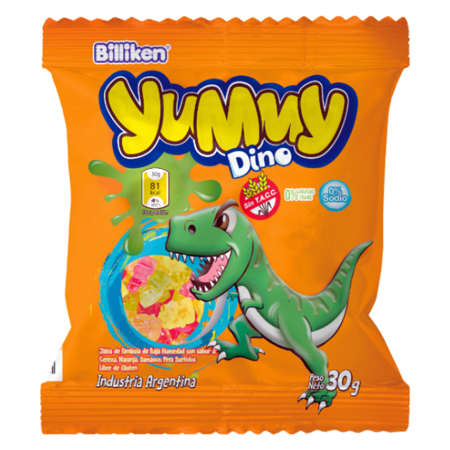 Yummy Nuevas Formas 12u Dino
