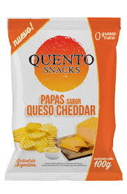 Quento Papas 45gr Cheddar