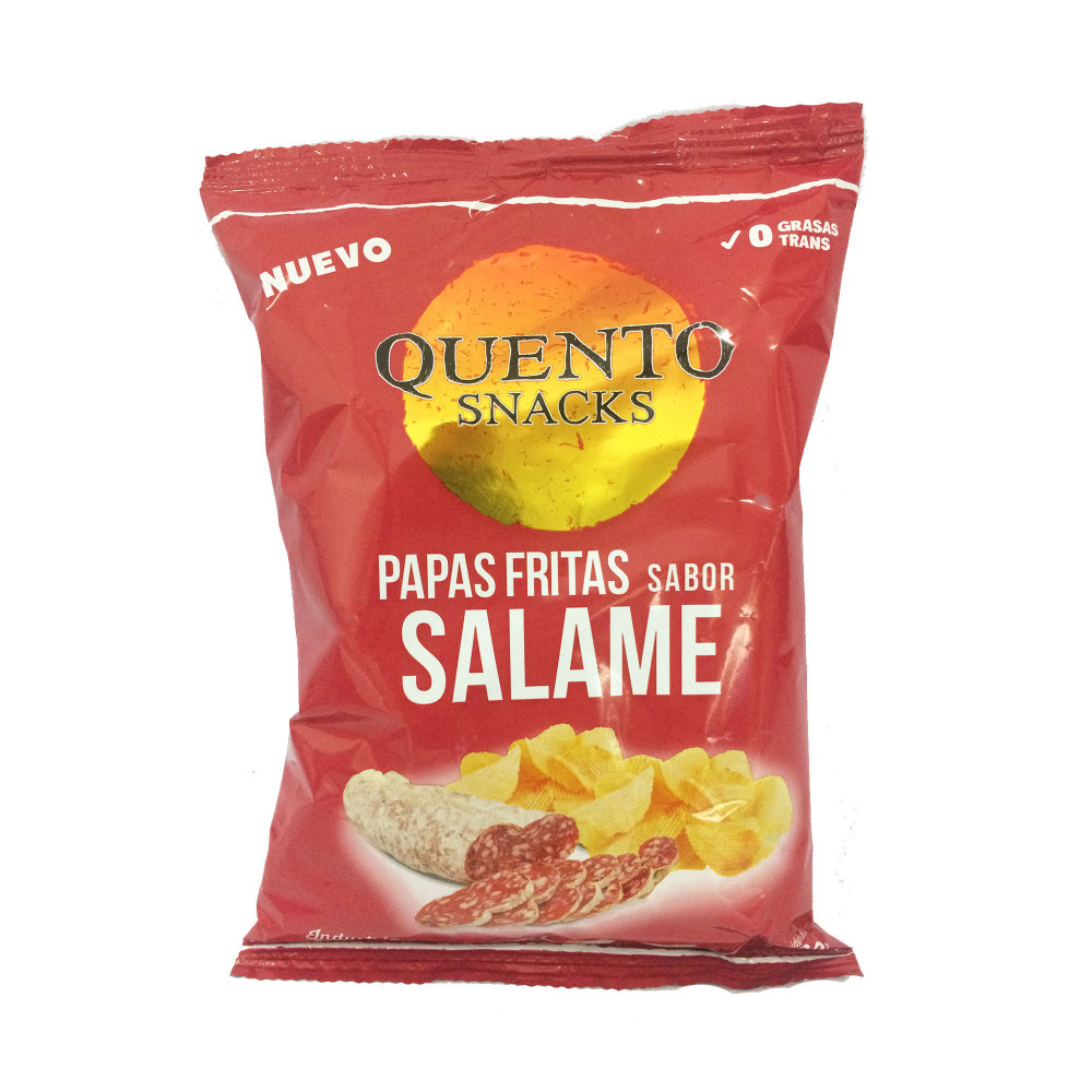 Quento Papas 90gr Salame
