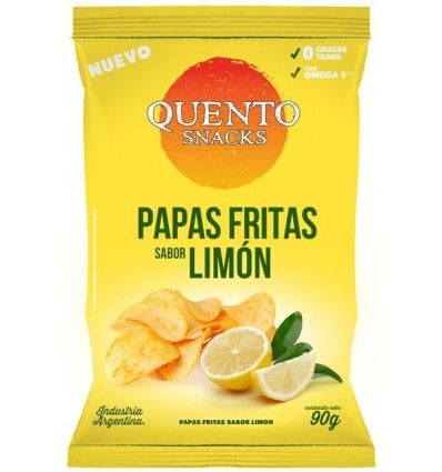 Quento Papas 90gr Limon