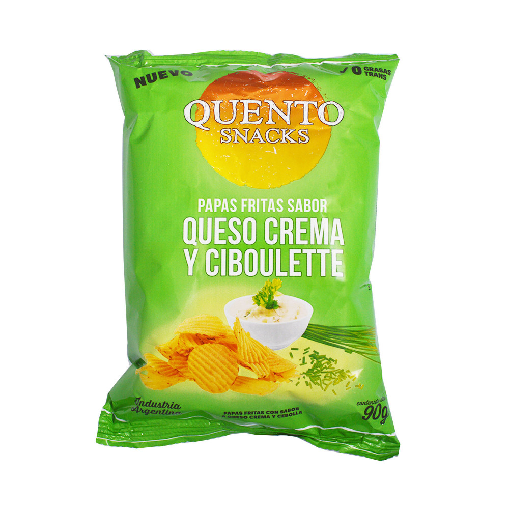 Quento Papas 90gr Crema Y Ciboul